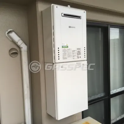 施工後の給湯器（ノーリツ GT-2460SAWX-1 BL）