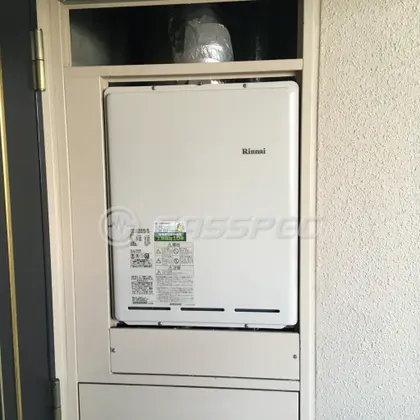 施工後の給湯器（リンナイ RUF-A2405SAU(B)）