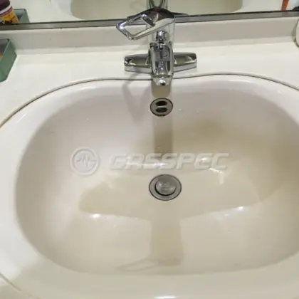 施工後の水栓・蛇口（TOTO TLHG30AER）