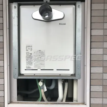 施工後の給湯器（リンナイ RUF-A2405SAT-L(B)）