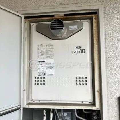 施工前の給湯器（GT-1617SAWX-T）