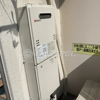 施工後の給湯器（ノーリツ GQ-1639WS-1）