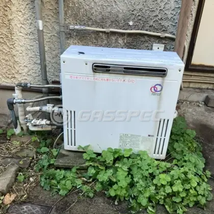 施工前の給湯器（GX244AR）