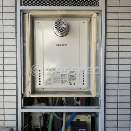 施工後の給湯器（ノーリツ GT-2460SAWX-T-1 BL）