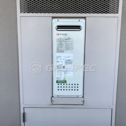 施工後の給湯器（ノーリツ GT-2053AWX-2 BL）