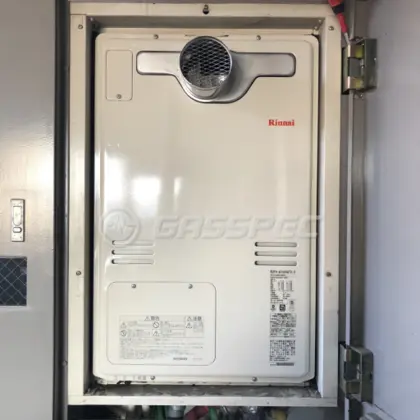 施工後の暖房熱源機（リンナイ RUFH-A2400AT2-3）