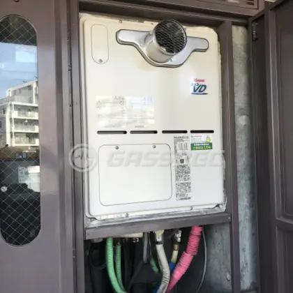 施工後の暖房熱源機（リンナイ RVD-A2400AT2-3(A)）