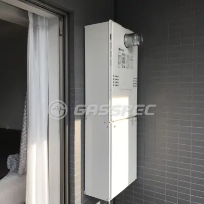 施工後の暖房熱源機（ノーリツ GTH-C2460AW3H-T BL）