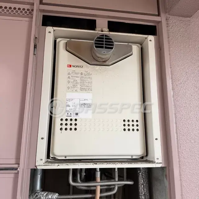 交換前の給湯器（ノーリツ GT-2027SAWX-T-1）