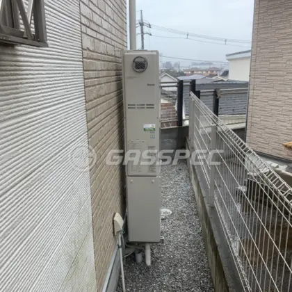 施工後の暖房熱源機（リンナイ RUFH-SE2406AW2-3）