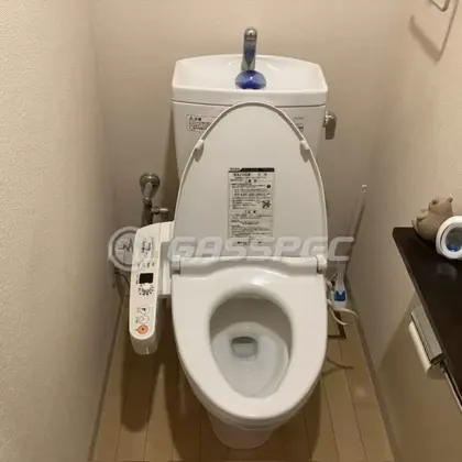 施工前の便座（TCF261GR）