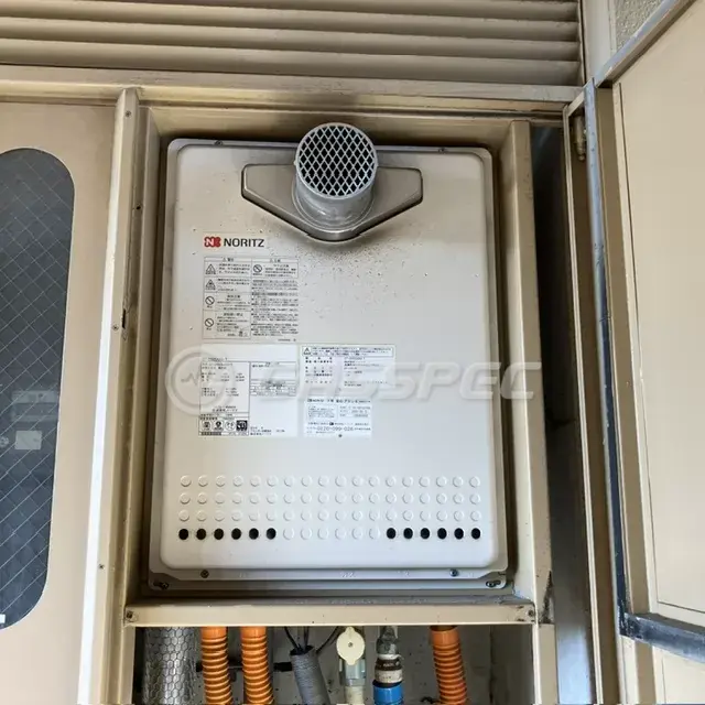 交換前の給湯器（ノーリツ GT-2050SAWX-T）