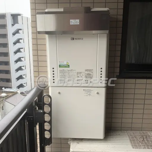 交換後の給湯器（ノーリツ GT-2460SAWX-1 BL）