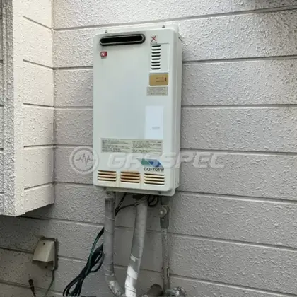 施工前の給湯器（GQ-701W）