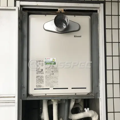 施工後の給湯器（リンナイ RUF-A2005SAT-L(B)）