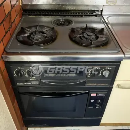 施工前のビルトインガスコンロ（RSG631C0RHK）