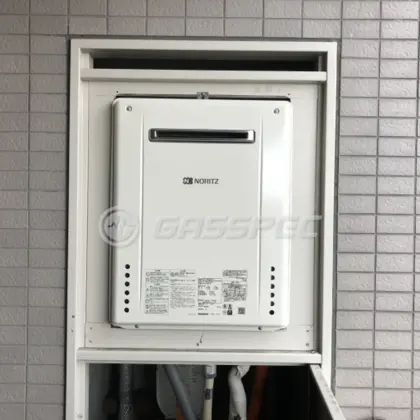 施工後の給湯器（ノーリツ GT-2460SAWX-1 BL）