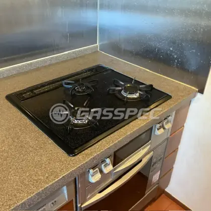施工前のビルトインガスコンロ（DG3297NSSVR）