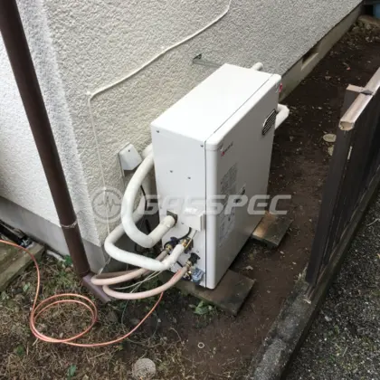 施工後の給湯器（ノーリツ OTQ-3704SAY）