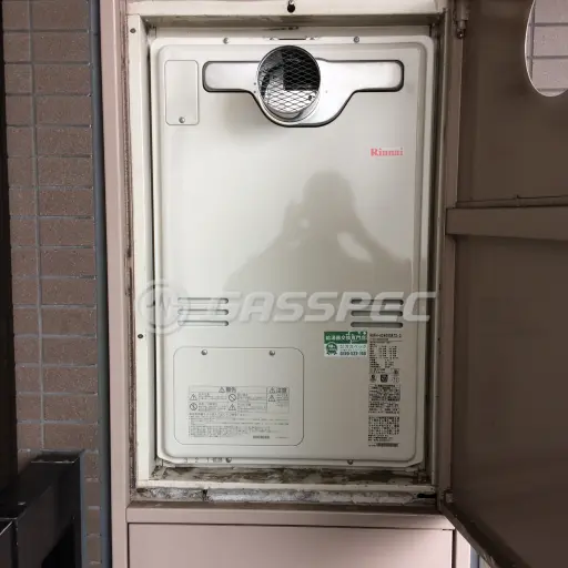 交換後の暖房熱源機（リンナイ RUFH-A2400SAT2-3）