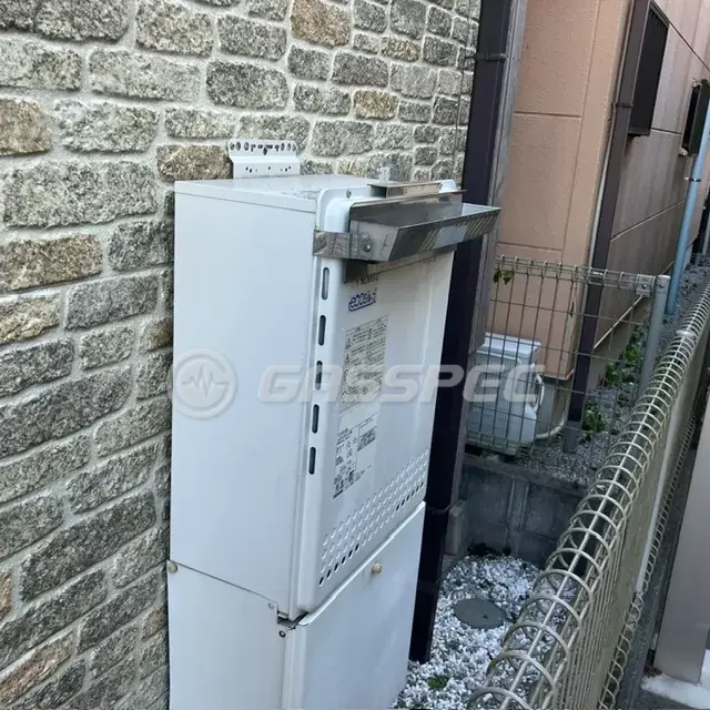 交換前の給湯器（ノーリツ GT-C2431SAWX）