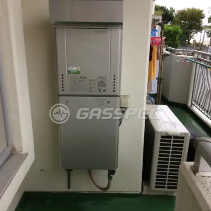 施工後の給湯器（ノーリツ GT-C1662SAWX BL）