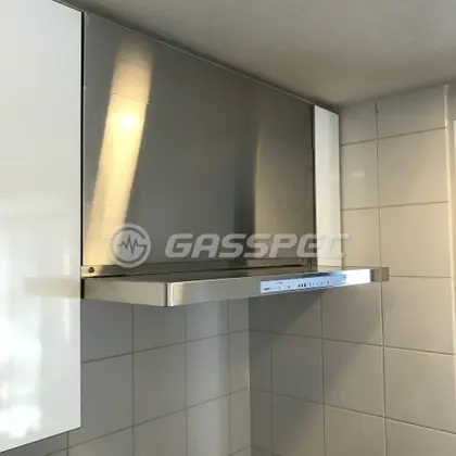 施工後のレンジフード（ノーリツ NFG7S15MST(L/R)）