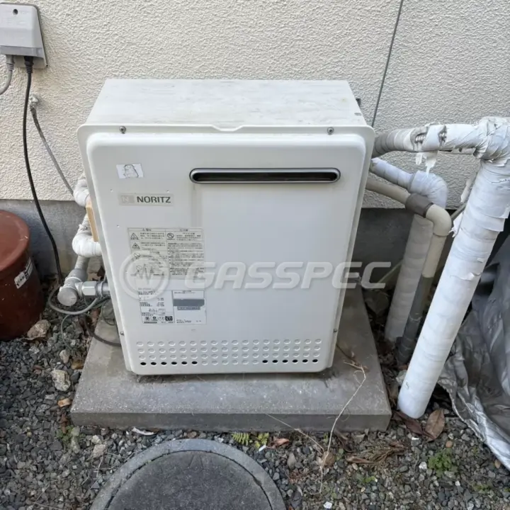交換前の給湯器（ノーリツ GRQ-2028SAX-1）