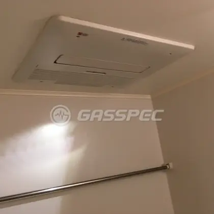 施工後の浴室乾燥機（ノーリツ BDV-4104AUKNC-J3-BL）