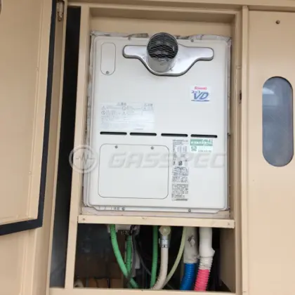 施工後の暖房熱源機（リンナイ RVD-A2400SAT2-3(A)）