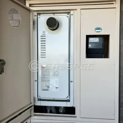 施工前の給湯器（TP-SP162SZT-1）