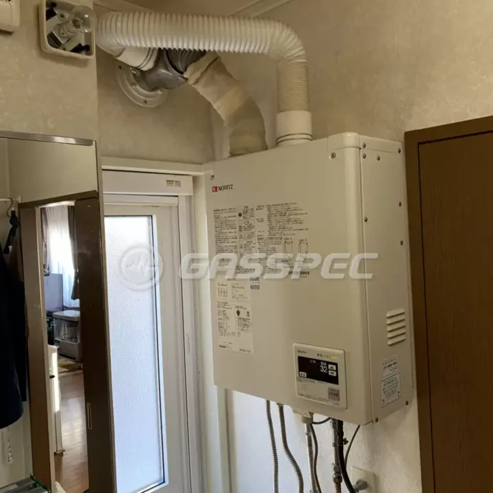 交換前の給湯器（ノーリツ OTQ-G4702WFF）