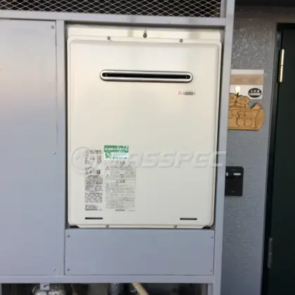 施工後の給湯器（リンナイ RUF-A2405SAW(B)）