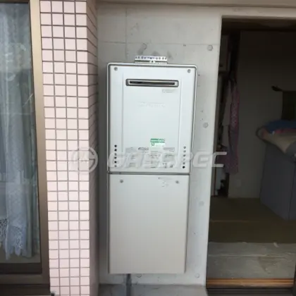 施工後の給湯器（ノーリツ GT-C2062SAWX BL）