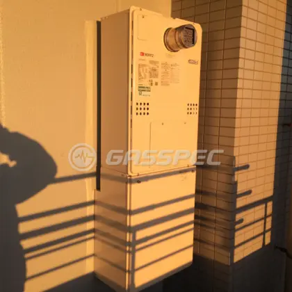 施工後の暖房熱源機（ノーリツ GTH-C2450AW3H-T-1 BL）