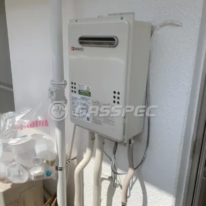 施工後の給湯器（ノーリツ GQ-2039WS-1）