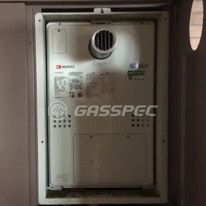 施工後の暖房熱源機（ノーリツ GTH-CV2450AW3H-T-1 BL）
