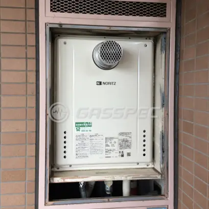 施工後の給湯器（ノーリツ GT-2060SAWX-T BL）