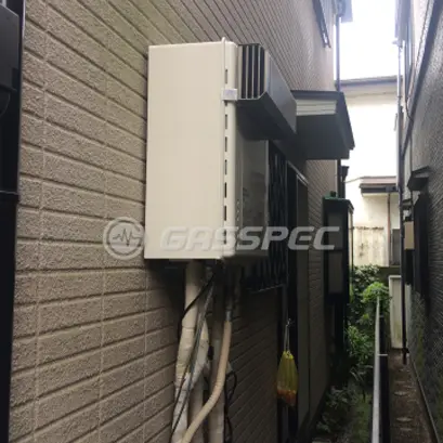 施工後の給湯器（ノーリツ GT-2060SAWX BL）