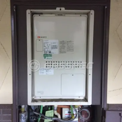 施工後の暖房熱源機（ノーリツ GTH-2444AWX3H-H-1 BL）