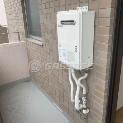 施工後の給湯器（ノーリツ GQ-2039WS-1）