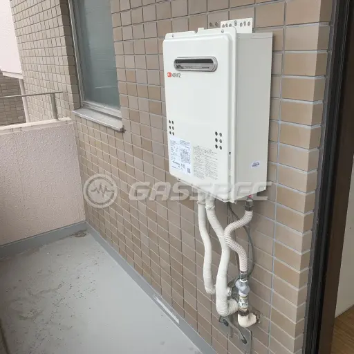 交換後の給湯器（ノーリツ GQ-2039WS-1）
