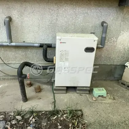 施工前の給湯器（OQB-3704Y）