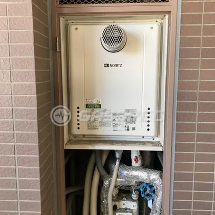 施工後の給湯器（ノーリツ GT-2060SAWX-T-1 BL）