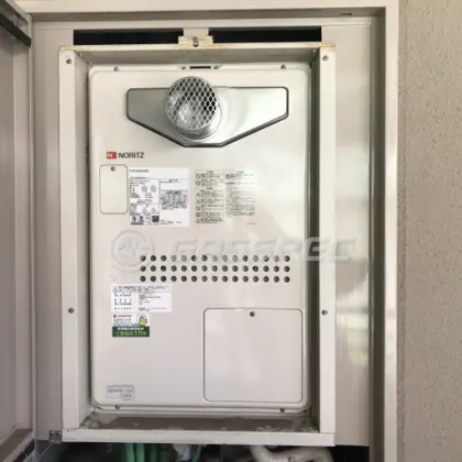 施工後の暖房熱源機（ノーリツ GTH-2444AWX3H-T-1 BL）