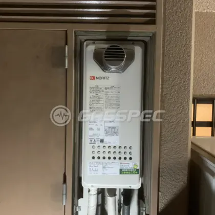 施工後の給湯器（ノーリツ GQ-1628WS-T BL）