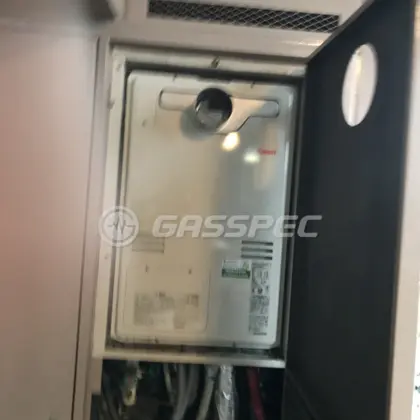 施工後の暖房熱源機（リンナイ RUFH-A2400AT2-3）