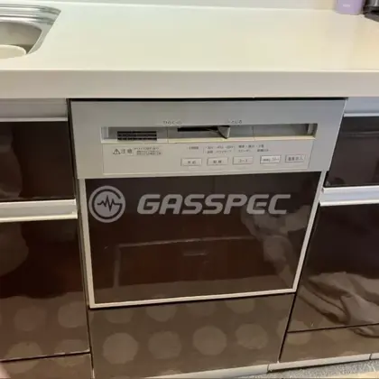 施工前のビルトイン食洗機（NP-P45R2PS）
