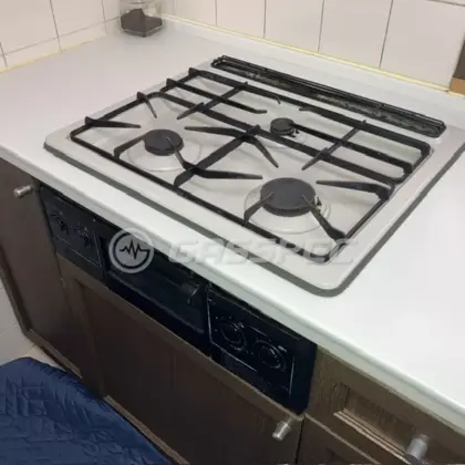 施工前のビルトインガスコンロ（GCU-60NB）
