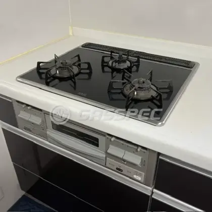 施工前のビルトインガスコンロ（RB31AS1S）